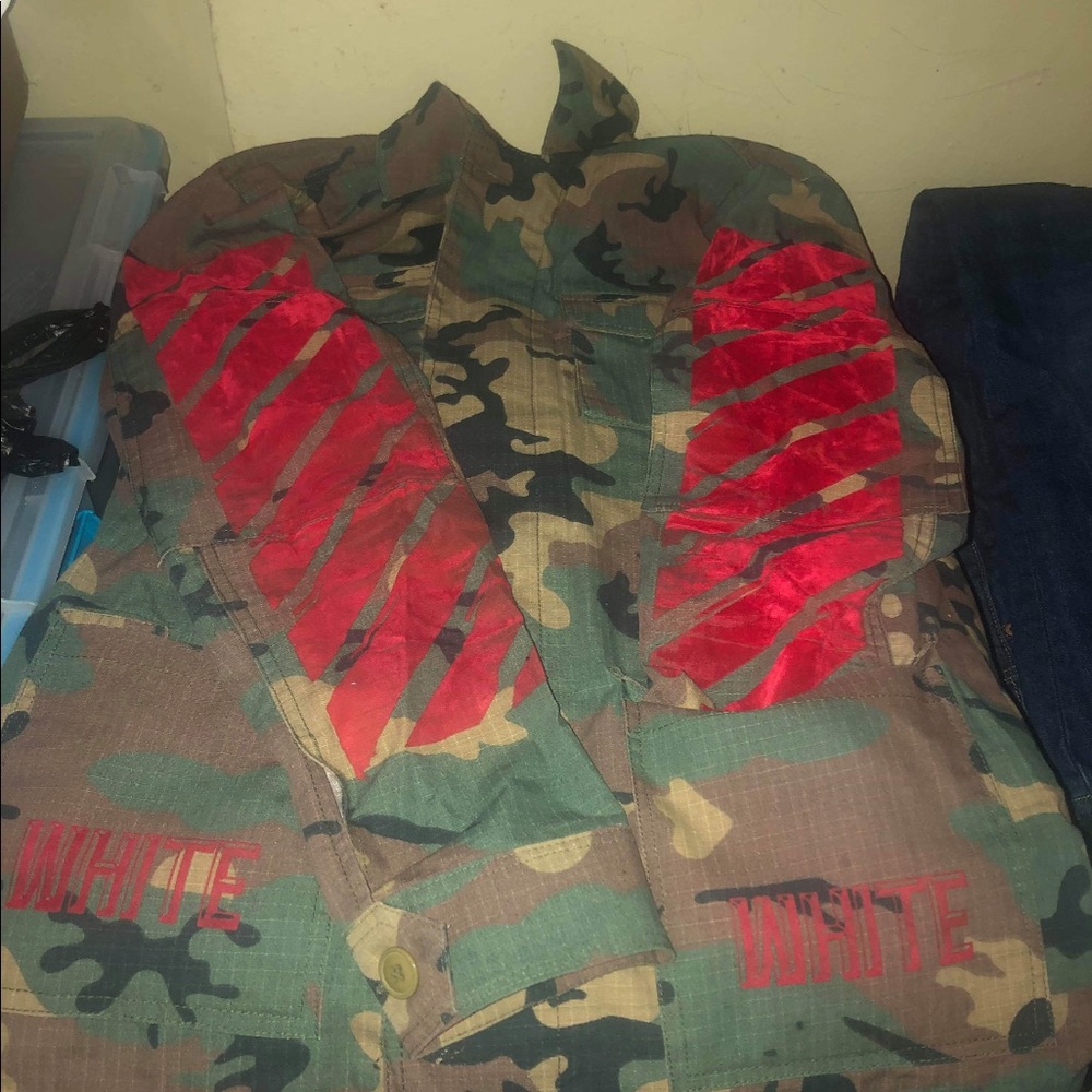 Off White Field Camo Shirt